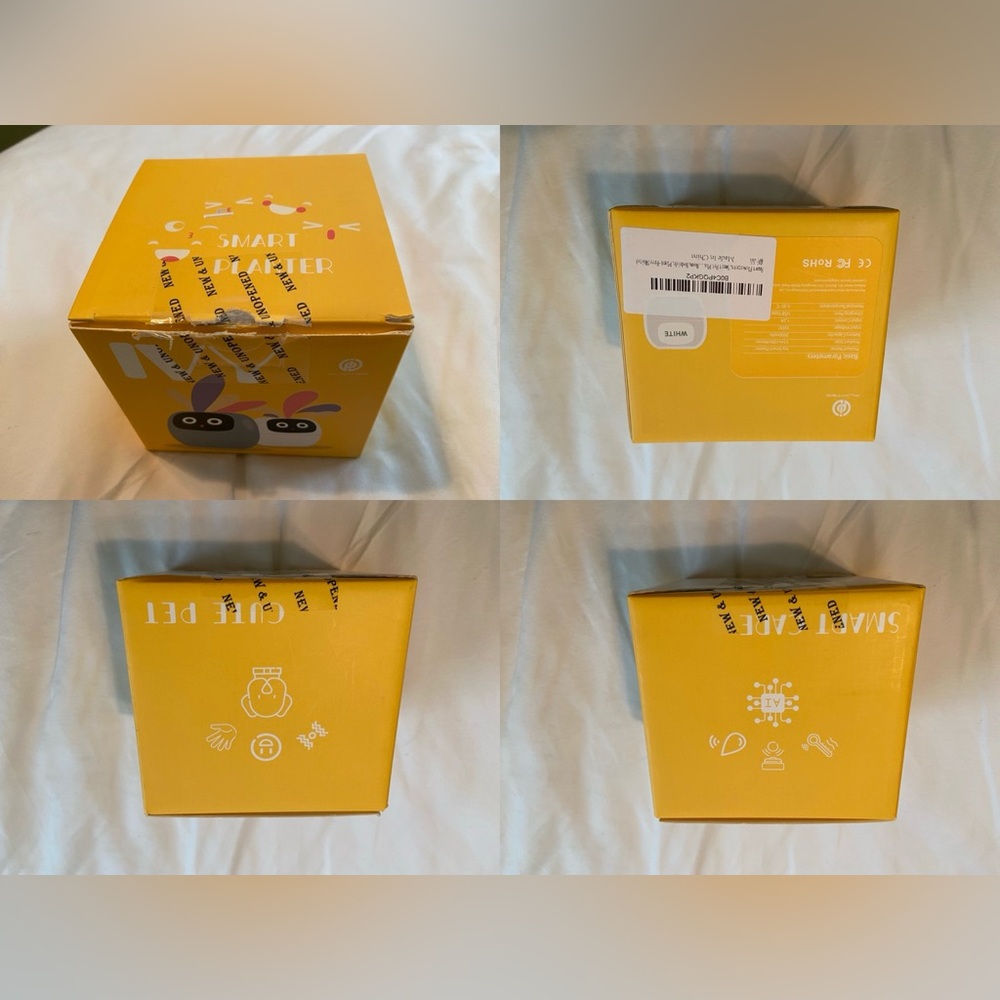NIB SMART PLANTER ROBOT PET - WHITE - Picture 17 of 17